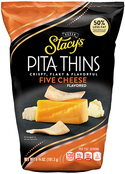 Bag of Stacy's® 5 Cheese Pita Thins 